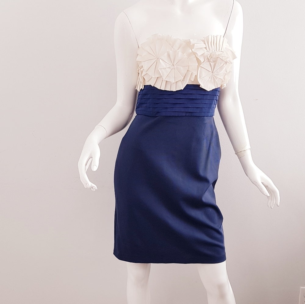 BCBGMAXAZRIA Strapless Midi Size 10    (K)